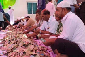 শাহজালাল (রহ.) মাজারের দানবাক্সে নগদ টাকা, স্বর্ণ ও ১৮ দেশের মুদ্রা