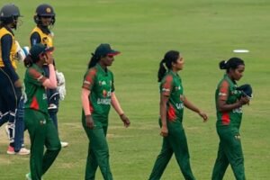 ব্যাটিং বিপর্যয়ে লজ্জার হার বাংলাদেশের মেয়েদের