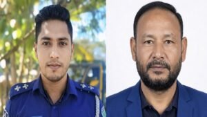 আসামি নিয়ে ফেরার পথে কাভার্ডভ্যানচাপায় এসআই ও বিএনপি নেতা নিহত
